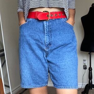 Denim lee shorts